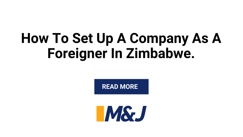Foreign Company Registration Zimbabwe